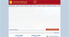 Desktop Screenshot of jeevanaschool.com