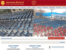 Tablet Screenshot of jeevanaschool.com
